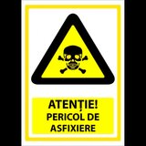 Indicator de securitate atentie pericol de asfixiere